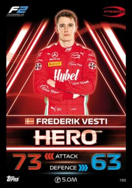 Topps F1 Turbo Attax 2023 Trading Card Game - F2 Hero Frederik Vesti