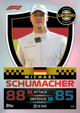 Topps F1 Turbo Attax 2023 Trading Card Game - Legend Michael Schumacher