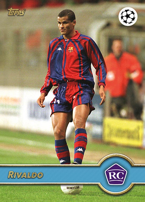 TOPPS The Lost Rookies UEFA Champions League Soccer Cards - Card 039