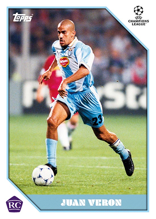 TOPPS The Lost Rookies UEFA Champions League Soccer Cards - Card 045