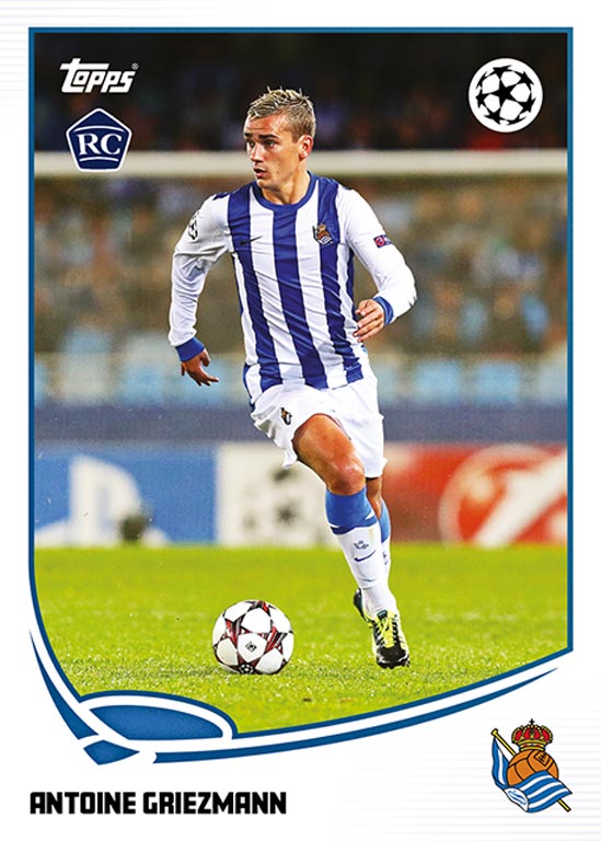 TOPPS The Lost Rookies UEFA Champions League Soccer Cards - Card 048