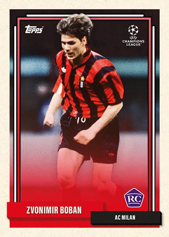TOPPS The Lost Rookies UEFA Champions League Soccer Cards - Card 052