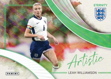 2025 PANINI Eternity Lionesses Official Soccer Cards - Artistic Insert Card - Leah Williamson