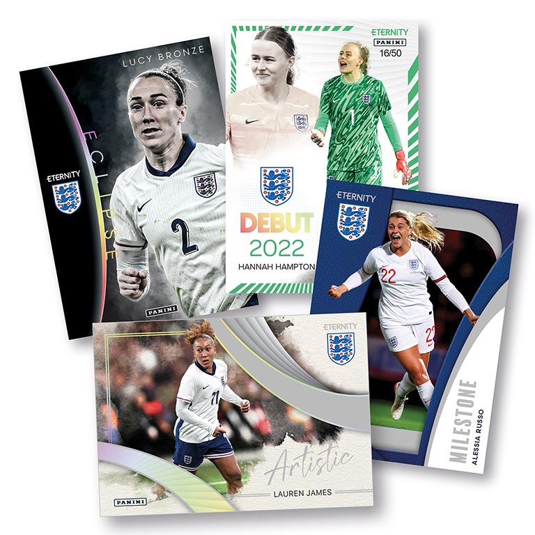 2025 PANINI Eternity Lionesses Official Soccer Cards - Preview