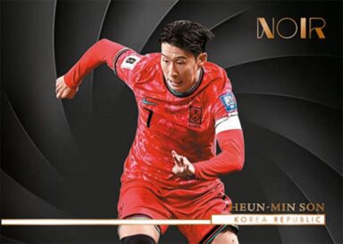 2024-25 PANINI Noir Soccer Cards - Base Card Horizontal Heun-Min Son