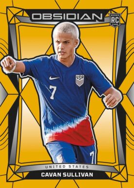 2024-25 PANINI Obsidian Soccer - Base Parallell Card Cavan Sullivan