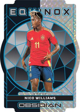 2024-25 PANINI Obsidian Soccer - Equinox Insert Card Nico Williams