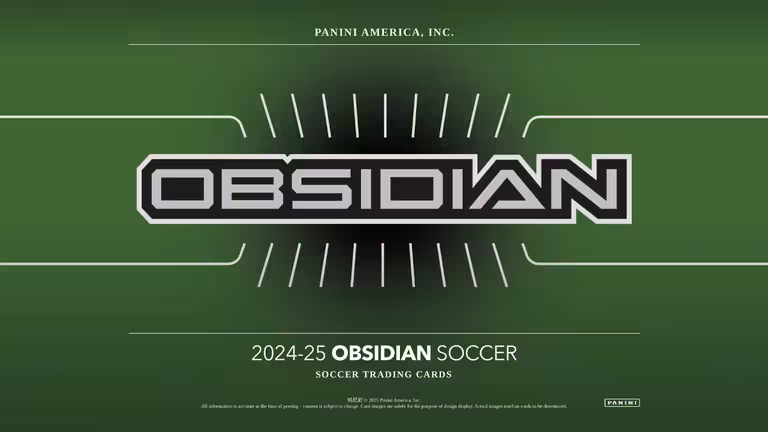 2024-25 PANINI Obsidian Soccer - Header