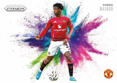 2024-25 PANINI Prizm Premier League Soccer Cards - Color Blast Insert Kobbie Mainoo
