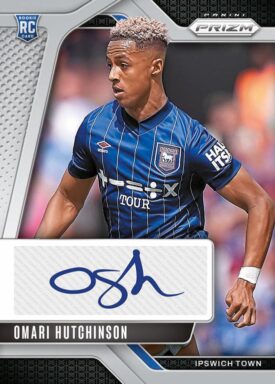 2024-25 PANINI Prizm Premier League Soccer Cards - Signatures Omari Hutchinson