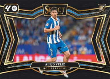 2024-25 PANINI Select LaLiga Soccer Cards - Base Card Field Level Alejo Veliz