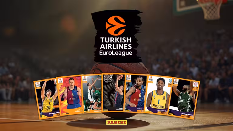 2024-25 Panini Turkish Airlines EuroLeague Basketball Sticker - Header