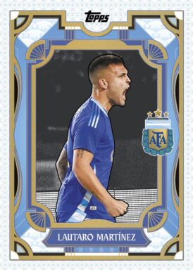 2024-25 TOPPS Argentina Official Team Set Soccer Cards - Base Card Argentine Tango Lautaro Martinez