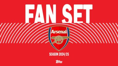 2024-25 TOPPS Arsenal FC Official Fan Set Soccer Cards - Header