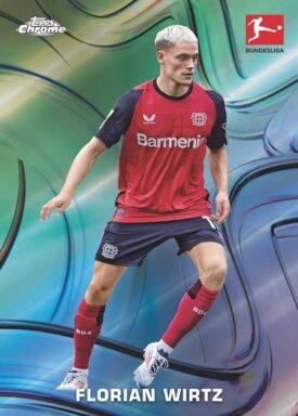 2024-25 TOPPS Chrome Bundesliga Soccer Cards - Hobby Masters Insert Florian Wirtz