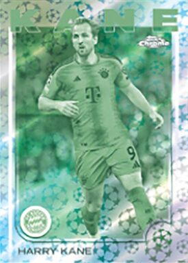 2024-25 TOPPS Chrome Logofractor Edition UEFA Club Competitions Soccer Cards - Base Starball Parallel Harry Kane