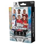 2024-25 TOPPS Chrome UEFA Club Competitions Soccer Cards - Hanger Box