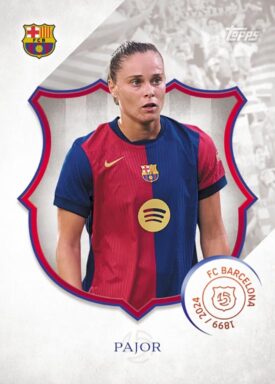 2024-25 TOPPS FC Barcelona 125 Years Anniversary Soccer Cards - Base Card 125 Legacy Ewa Pajor