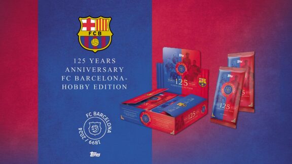 2024-25 TOPPS FC Barcelona 125 Years Anniversary Soccer Cards - Header