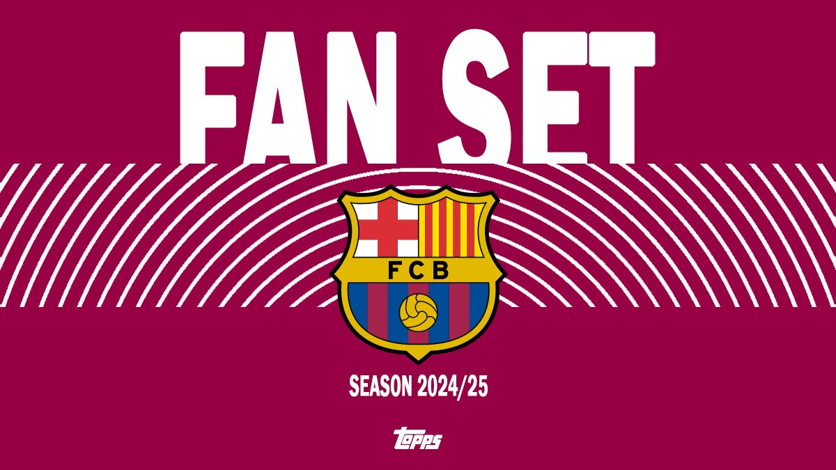 2024-25 TOPPS FC Barcelona Official Fan Set Soccer Cards