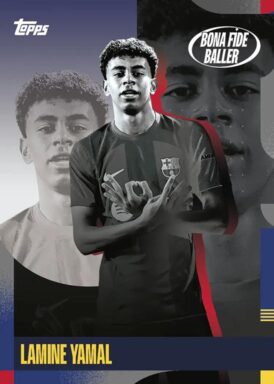 2024-25 TOPPS FC Barcelona Official Team Set Soccer Cards - Base Card Bona Fide Baller Lamine Yamal