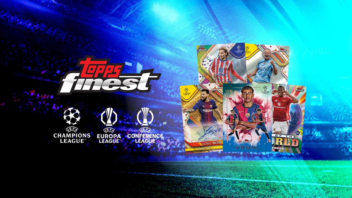 2024-25 TOPPS Finest UEFA Club Competitions Soccer Cards - Header