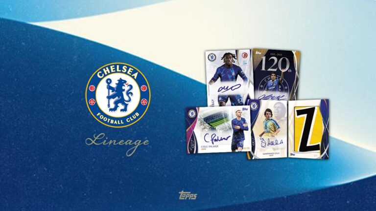2024-25 TOPPS Lineage Chelsea FC 120 Years Anniversary Edition Soccer Cards - Header