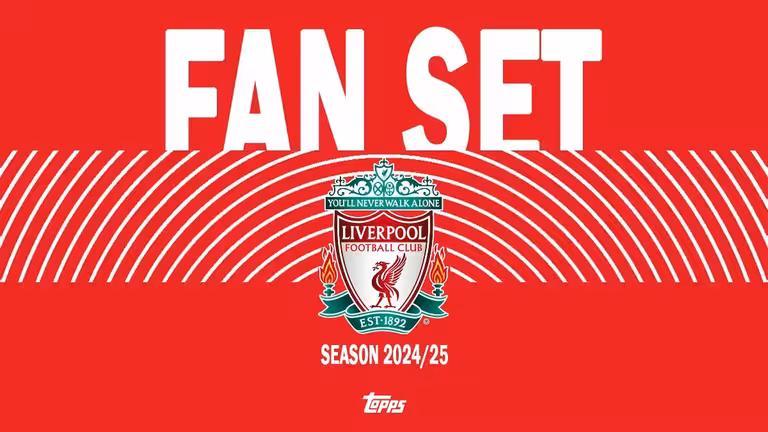 2024-25 TOPPS Liverpool FC Official Fan Set Soccer Cards - Header