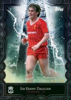 2024-25 TOPPS Liverpool FC Official Fan Set Soccer Cards - Monolith Insert Sir Kenny Dalglish