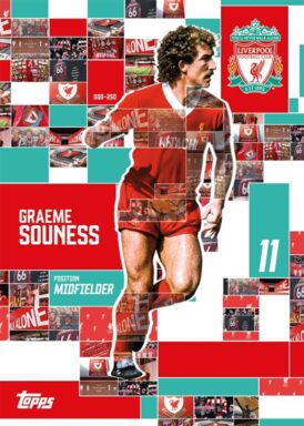 2024-25 TOPPS Liverpool FC Official Team Set Soccer Cards - Base Card Anfield All Stars Graeme Souness