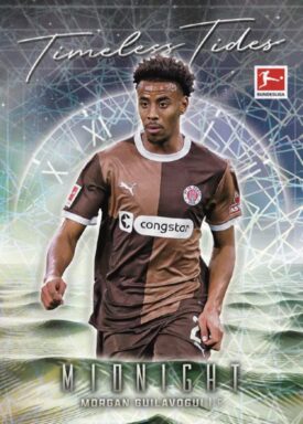 2024-25 TOPPS Midnight Bundesliga Soccer Cards - Timeless Tides Insert Card Morgan Guilavogui