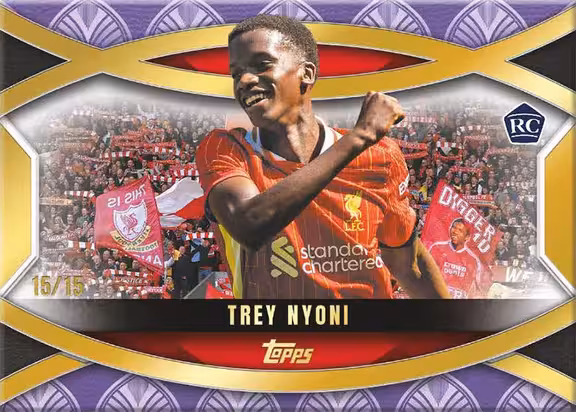 Carte Autographiée John Arne Riise - Topps Liverpool Palatial Montage Moments - /15 - 2024-25