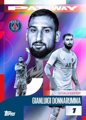 2024-25 TOPPS Paris Saint-Germain Official Team Set Soccer Cards - Pathway Insert Donnarumma