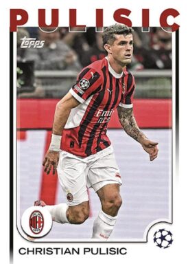 2024-25 TOPPS UEFA Club Competitions Soccer Cards - Base Card Christian Pulisic