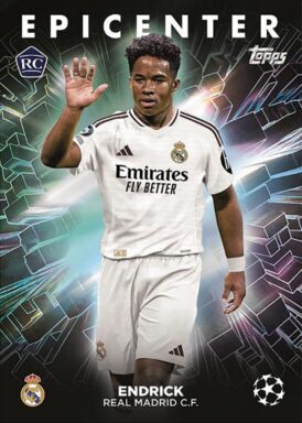 2024-25 TOPPS UEFA Club Competitions Soccer Cards - Epicenter Insert Endrick