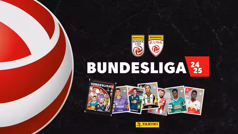 PANINI Admiral Bundesliga Österreich 2024/25 Sticker - Header
