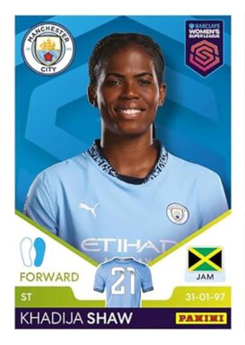 PANINI Barclays Women's Super League 2025 Sticker - Base Sticker Khadija Shaw