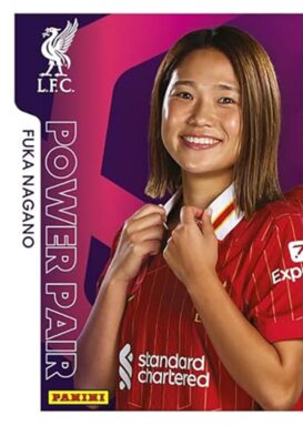 PANINI Barclays Women's Super League 2025 Sticker - Power Pair Fuka Nagano