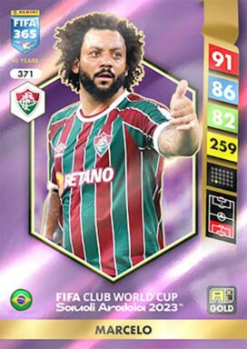 PANINI FIFA 365 Adrenalyn XL 2025 Trading Card Game - RARE - FIFA Club Word Cup 2023 Marcelo