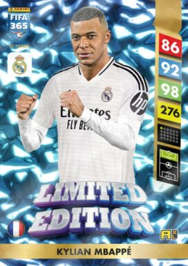 PANINI FIFA 365 Adrenalyn XL 2025 Trading Card Game - RARE - XXL Limited Edition Card Kylian Mbappé