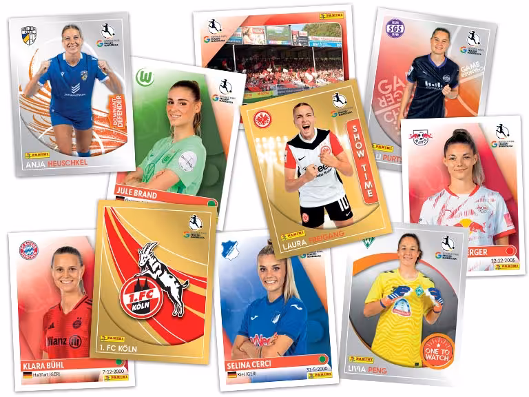 PANINI Frauen-Bundesliga 2024/25 Sticker - panini frauen bundesliga 2024 25 sticker stickerpreview