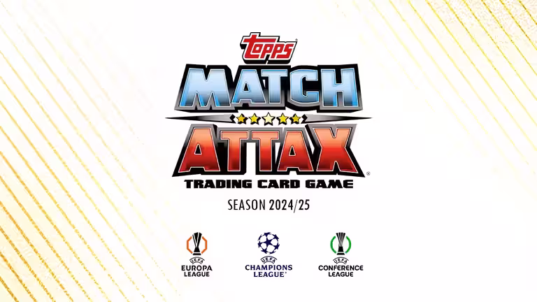 TOPPS UEFA Club Competition Match Attax 2024/25 Trading Card Game - Header
