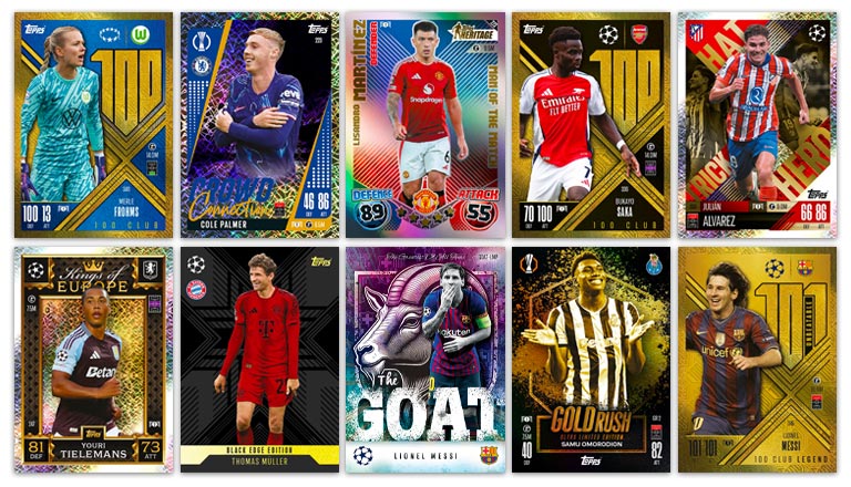 TOPPS UEFA Club Competitions Match Attax Extra 2024/25 Trading Card Game - Cardspreview