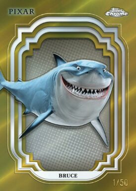 2024 TOPPS Chrome Disney Trading Cards - Base Parallel Bruce