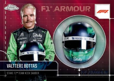 2024 TOPPS Chrome Formula 1 Racing Cards - F1 Amour Insert Valtteri Bottas