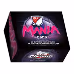 2024 TOPPS Chrome Major League Soccer Cards - 2024 topps chrome major league soccer cards mania box