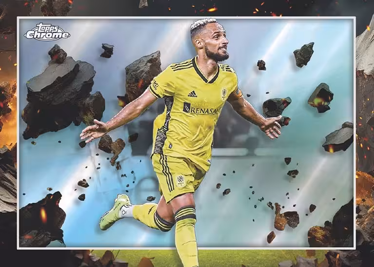 2024 TOPPS Chrome Major League Soccer Cards - 2024 topps chrome major league soccer cards topps chrome layers insert mukhtar