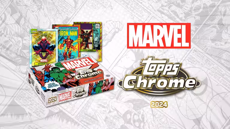 2024 TOPPS Chrome Marvel Trading Cards - Header