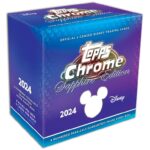 2024 TOPPS Chrome Sapphire Edition Disney Trading Cards - Hobby Box