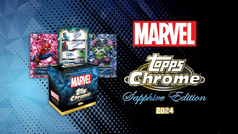 2024 TOPPS Chrome Sapphire Edition Marvel Trading Cards - Header